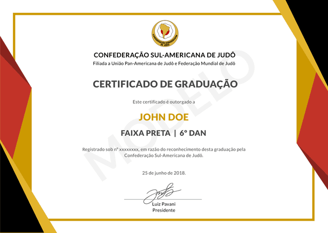 Certificado de Graduação